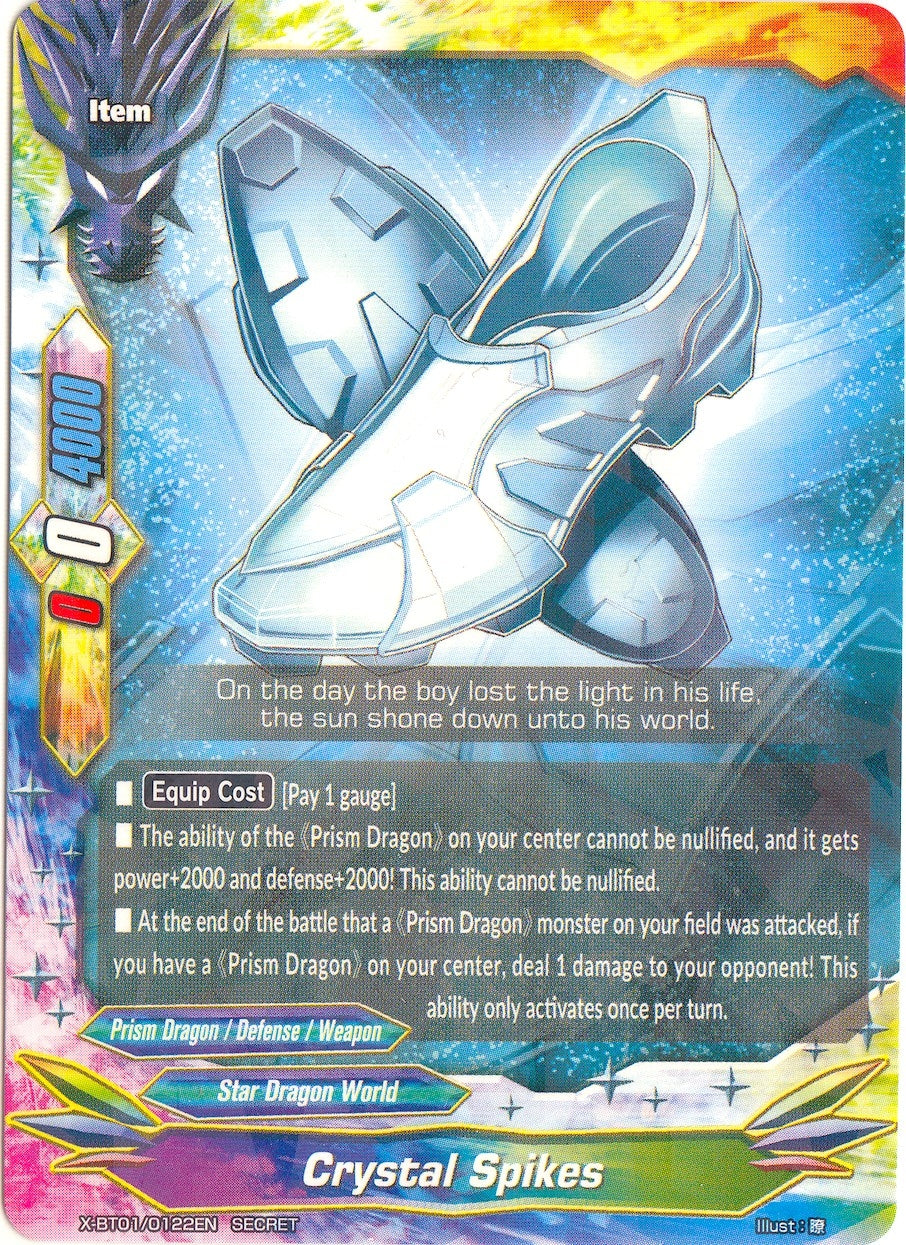 Image for Crystal Spike (The Dark Lord's Rebirth!) (X-BT01/0122EN) - Future Card BuddyFight