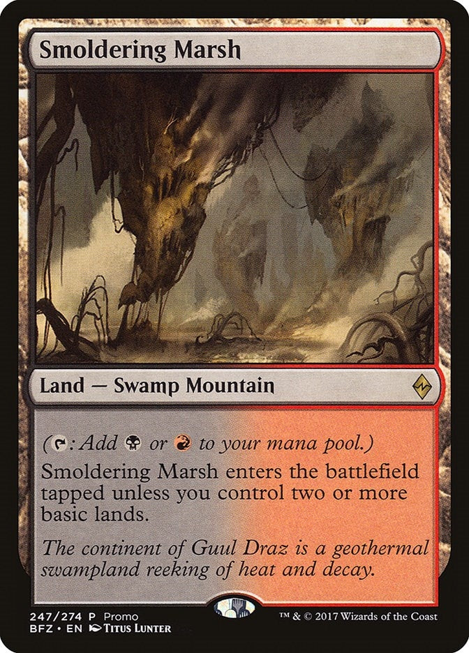 Image for Smoldering Marsh (Standard Showdown Promos) (247) - Magic: The Gathering