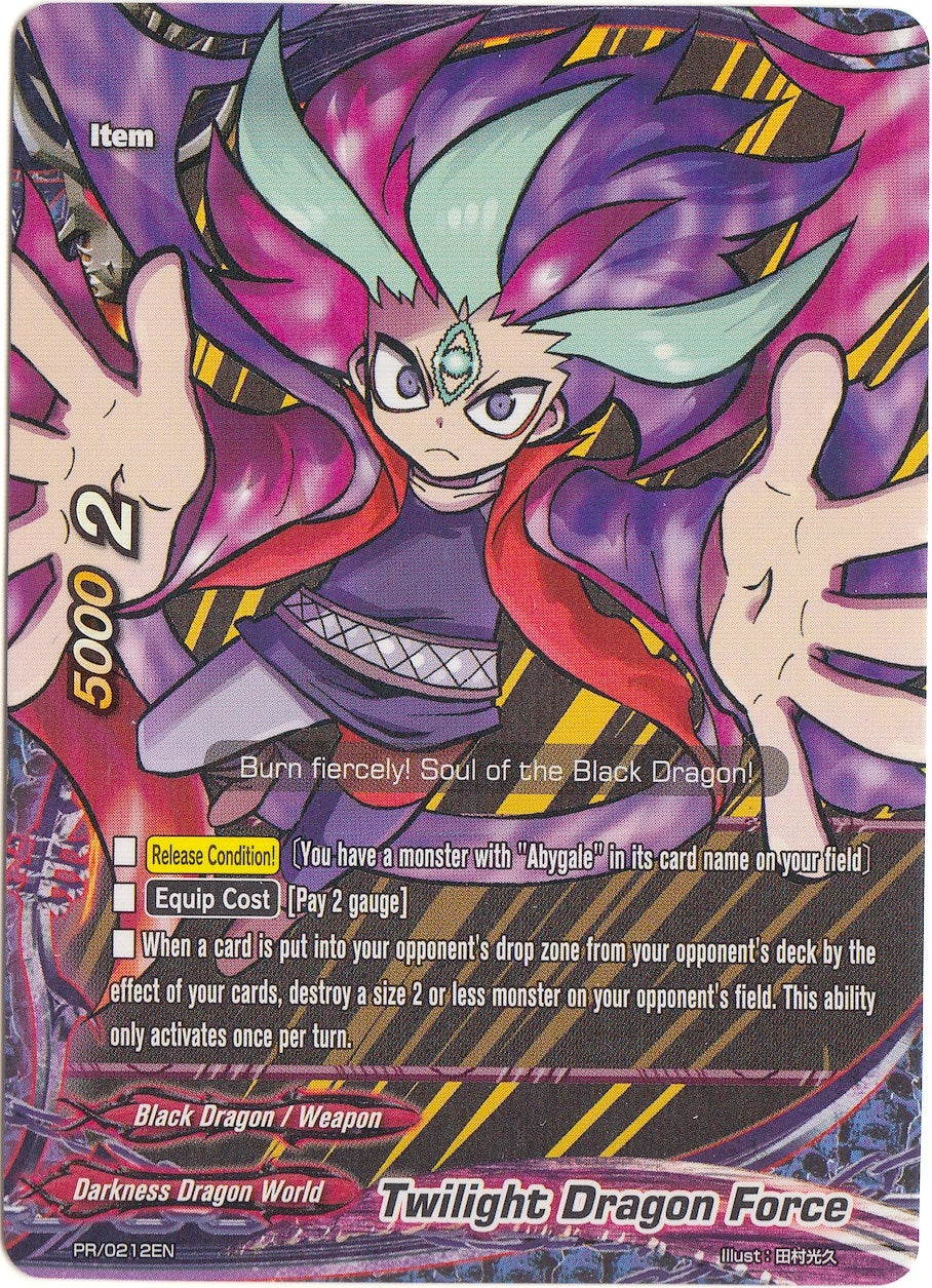 Image for Twilight Dragon Force (Promo Cards) (PR/0212EN) - Future Card BuddyFight