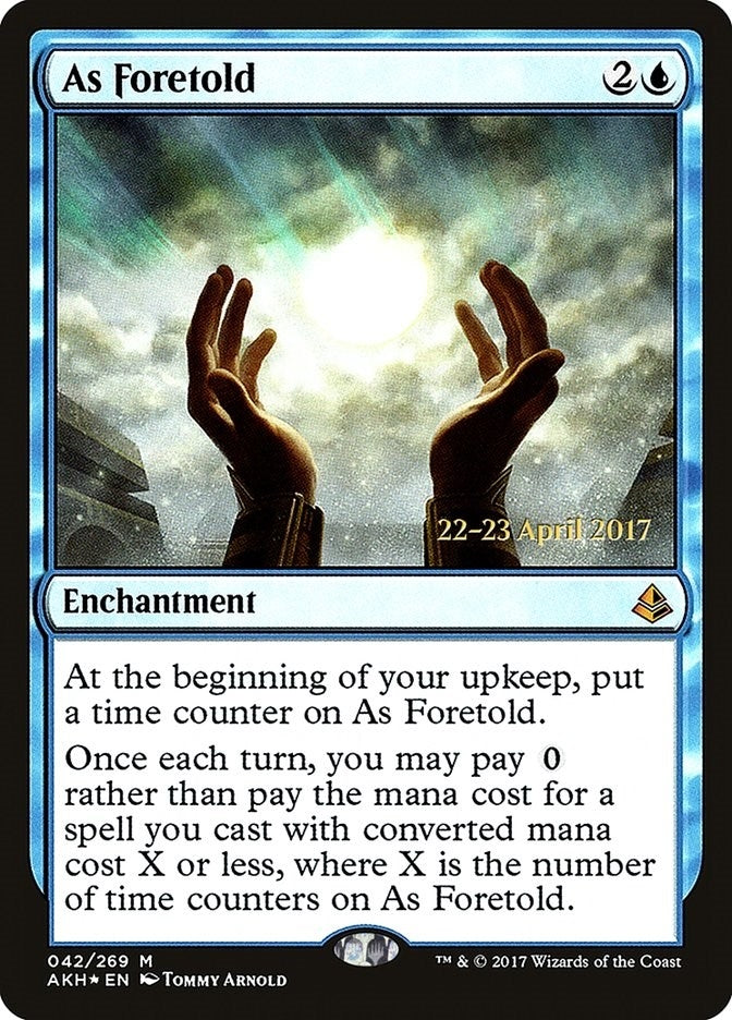 Image for As Foretold (Prerelease Cards) (42) - Magic: The Gathering