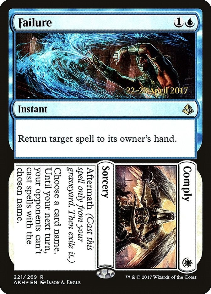 Image for Failure // Comply (Prerelease Cards) (221) - Magic: The Gathering