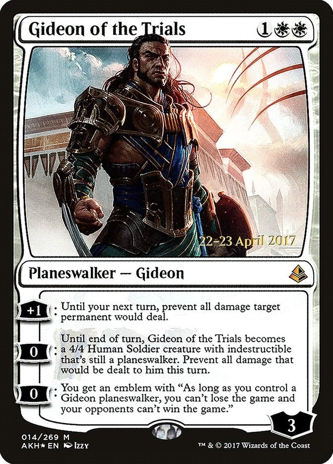 Image for Gideon of the Trials (Prerelease Cards) (14) - Magic: The Gathering