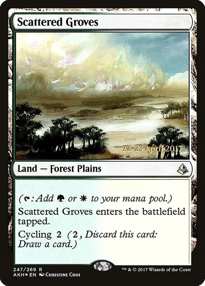 Image for Scattered Groves (Prerelease Cards) (247) - Magic: The Gathering