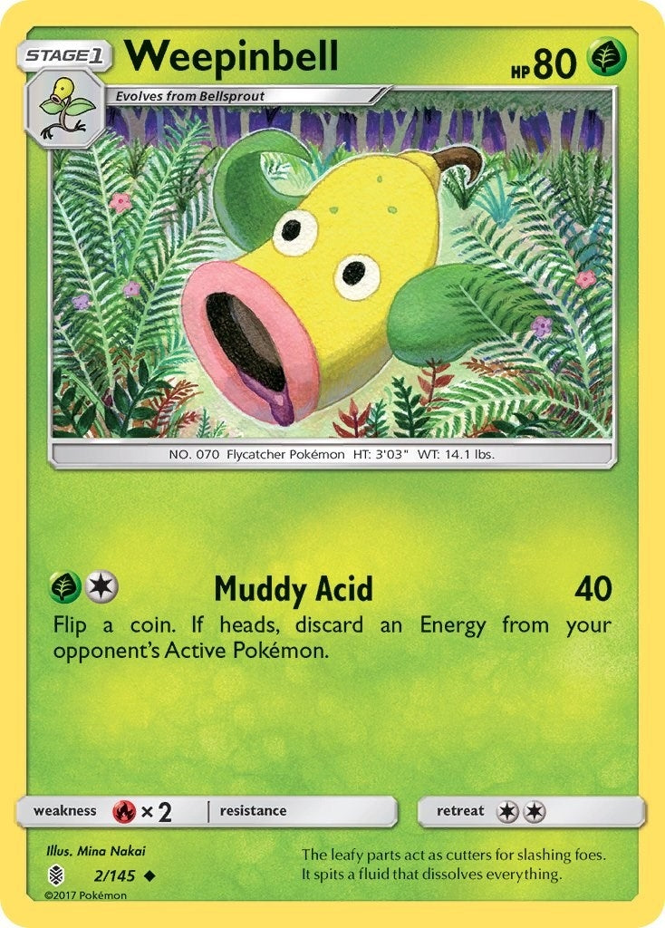 Image for Weepinbell (SM - Guardians Rising) (2/145) - Pokemon