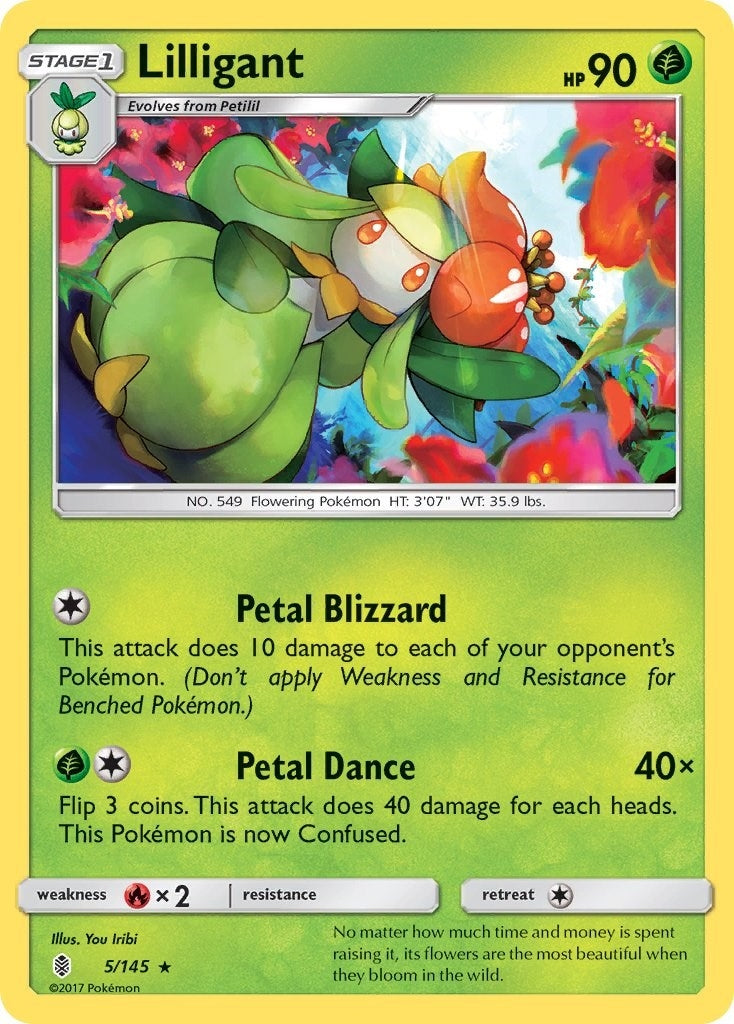 Image for Lilligant (SM - Guardians Rising) (5/145) - Pokemon