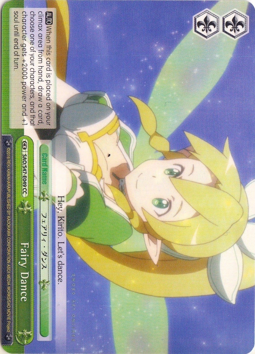 Image for Fairy Dance (Sword Art Online Re: Edit) (SAO/S47-E049 CC) - Weiss Schwarz