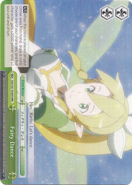 Image for Fairy Dance (RRR) (Sword Art Online Re: Edit) (SAO/S47-E049R RRR) - Weiss Schwarz