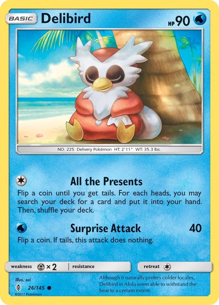 Image for Delibird (SM - Guardians Rising) (26/145) - Pokemon