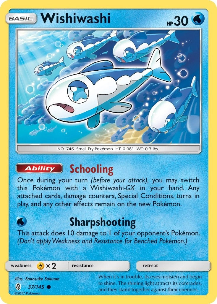 Image for Wishiwashi (SM - Guardians Rising) (37/145) - Pokemon