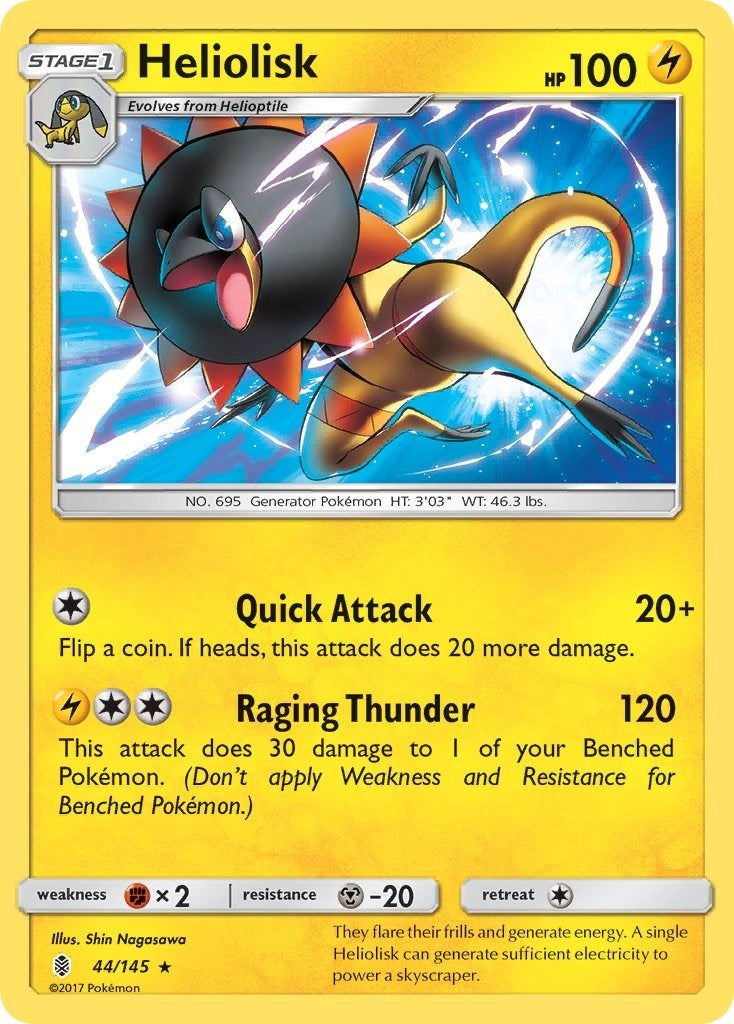 Image for Heliolisk (SM - Guardians Rising) (44/145) - Pokemon