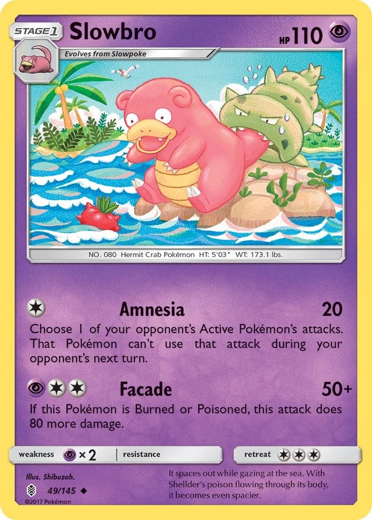Image for Slowbro (SM - Guardians Rising) (49/145) - Pokemon