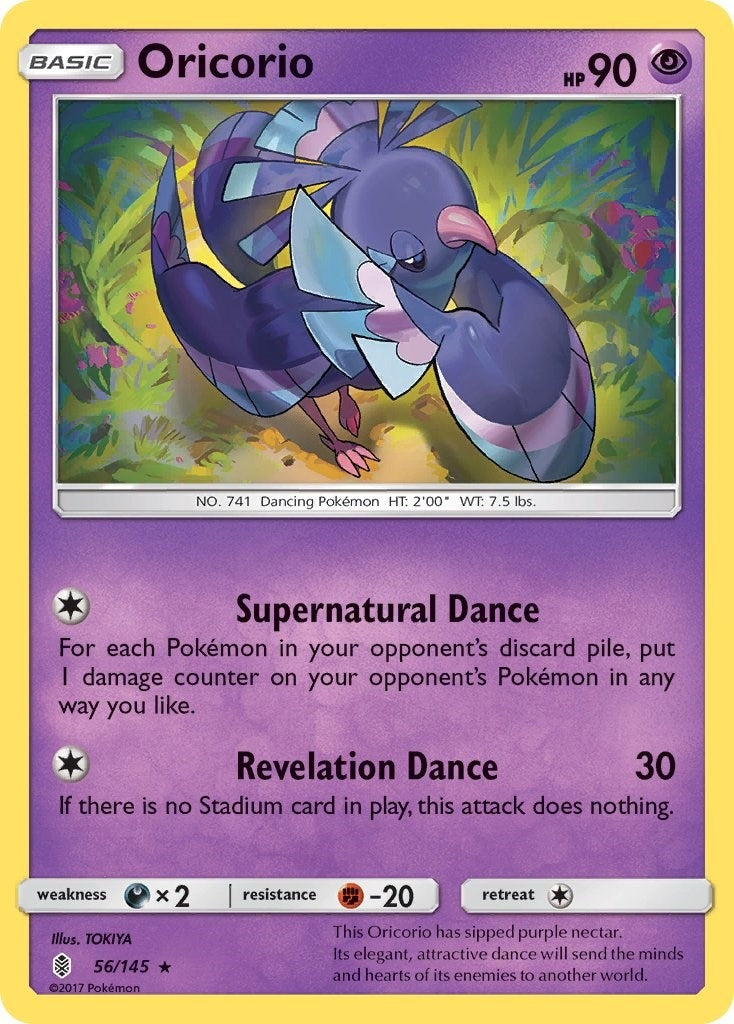 Image for Oricorio (56) (SM - Guardians Rising) (56/145) - Pokemon