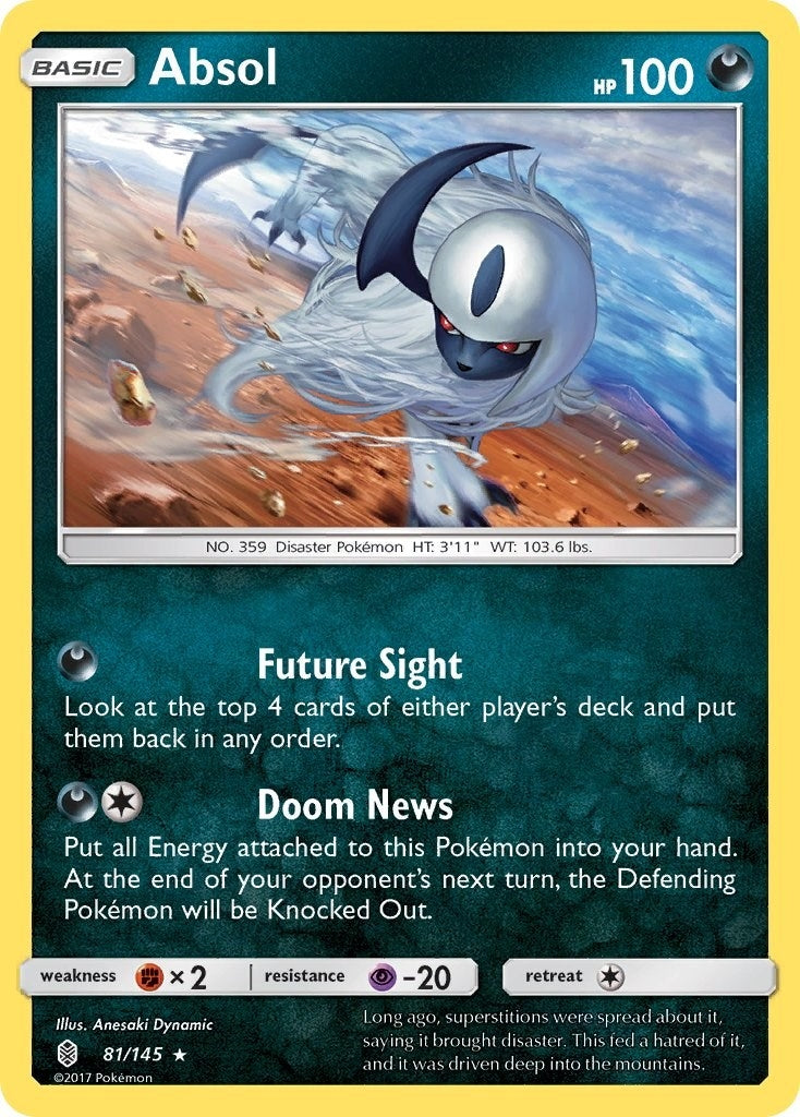 Image for Absol (SM - Guardians Rising) (81/145) - Pokemon