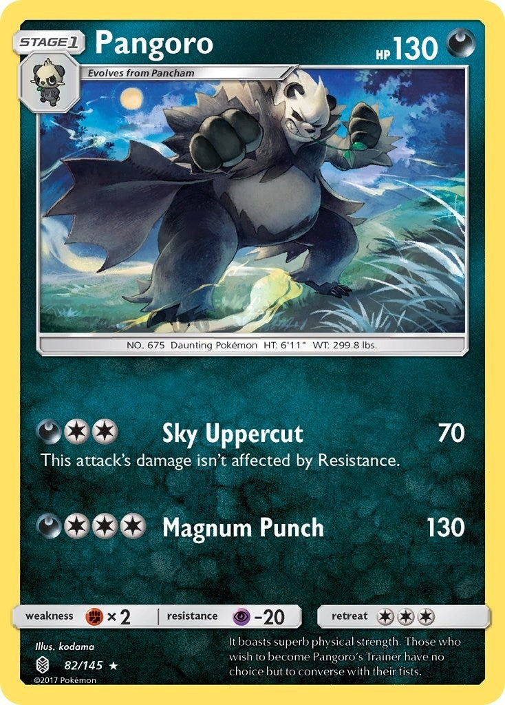 Image for Pangoro (SM - Guardians Rising) (82/145) - Pokemon