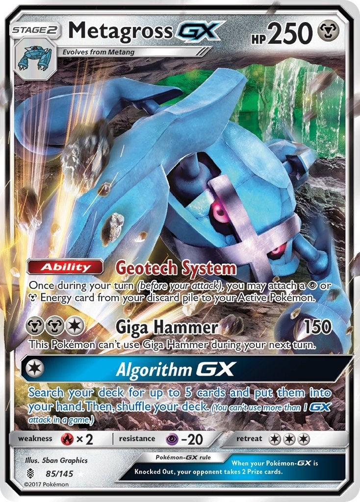 Image for Metagross GX (SM - Guardians Rising) (85/145) - Pokemon