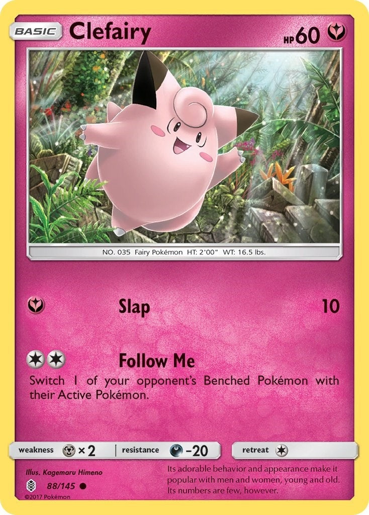 Image for Clefairy (SM - Guardians Rising) (88/145) - Pokemon