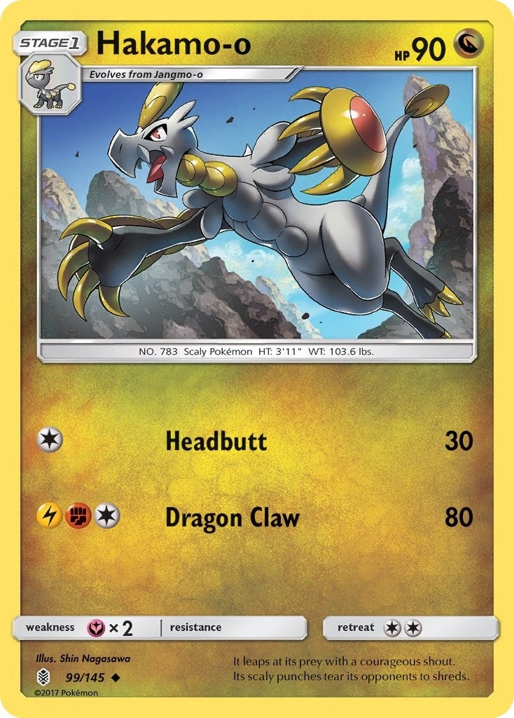 Image for Hakamo-o (SM - Guardians Rising) (99/145) - Pokemon