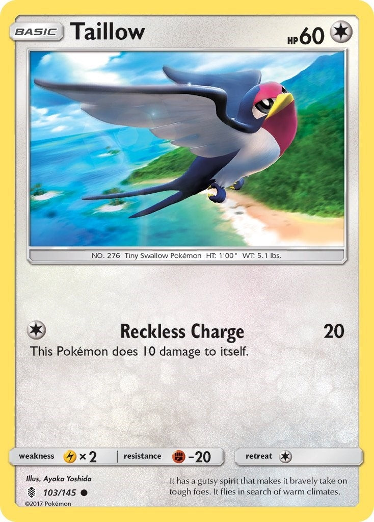 Image for Taillow (SM - Guardians Rising) (103/145) - Pokemon