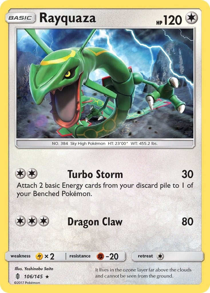 Image for Rayquaza (SM - Guardians Rising) (106/145) - Pokemon