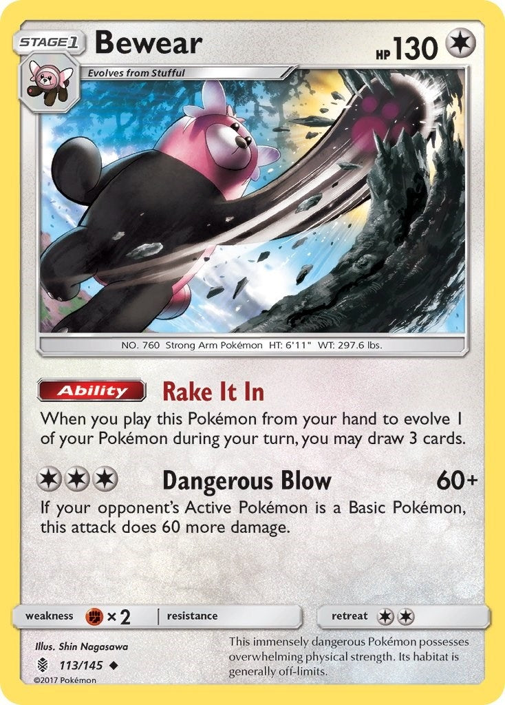 Image for Bewear (SM - Guardians Rising) (113/145) - Pokemon