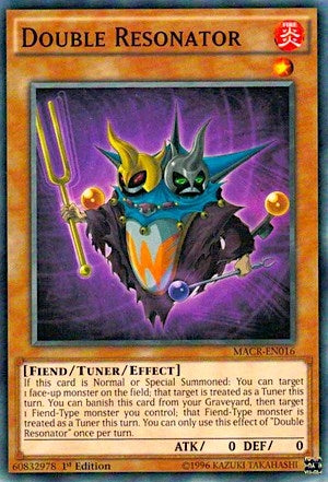 Image for Double Resonator (Maximum Crisis) (MACR-EN016) - YuGiOh