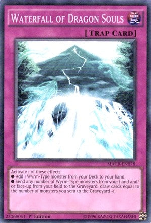 Image for Waterfall of Dragon Souls (Maximum Crisis) (MACR-EN078) - YuGiOh