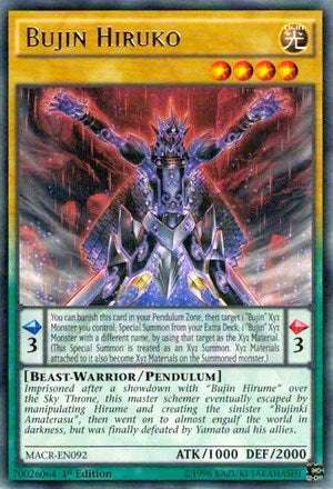 Image for Bujin Hiruko (Maximum Crisis) (MACR-EN092) - YuGiOh
