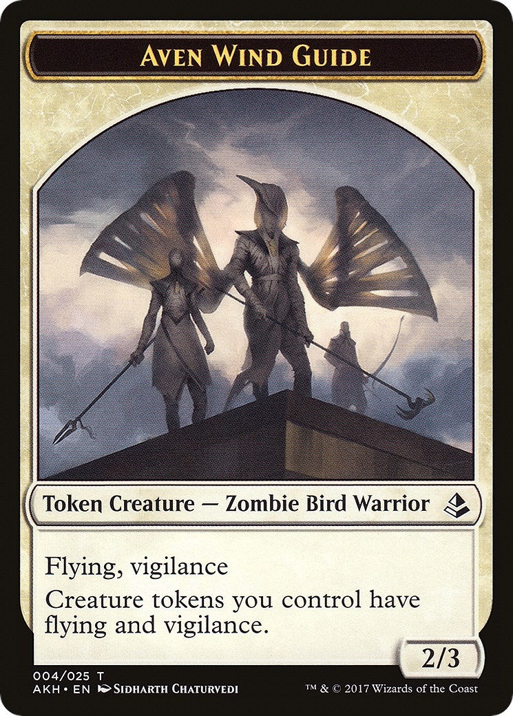 Image for Aven Wind Guide // Hippo Double-Sided Token (Amonkhet) (4 // 22) - Magic: The Gathering