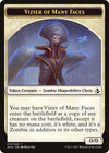 Image for Vizier of Many Faces // Zombie Double-Sided Token (Amonkhet) (15 // 20) - Magic: The Gathering