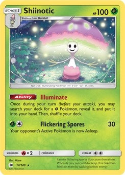 Image for Shiinotic - 17/149 (SM Base Set) (Deck Exclusives) (017/149) - Pokemon