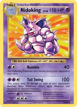 Image for Nidoking - 45/108 (XY Evolutions) (Deck Exclusives) (045/108) - Pokemon