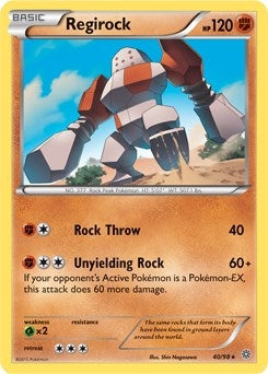 Image for Regirock - 40/98 (XY Ancient Origins) (Deck Exclusives) (040/098) - Pokemon