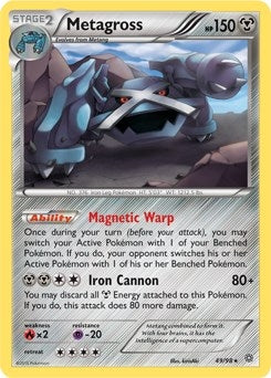 Image for Metagross - 49/98 (XY Ancient Origins) (Deck Exclusives) (049/098) - Pokemon
