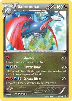 Image for Salamence (Deck Exclusives) (057/108) - Pokemon