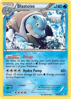 Image for Blastoise - 16/101 (BW Plasma Blast) (Deck Exclusives) (016/101) - Pokemon