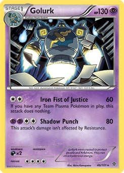 Image for Golurk - 46/101 (BW Plasma Blast) (Deck Exclusives) (046/101) - Pokemon