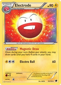 Image for Electrode - 33/116 (BW Plasma Freeze) (Deck Exclusives) (033/116) - Pokemon