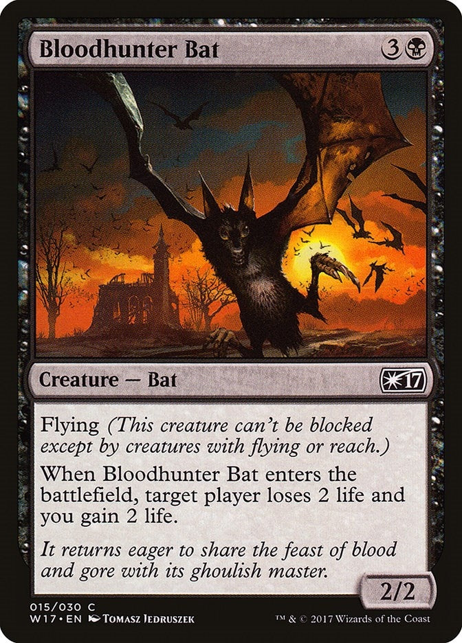 Image for Bloodhunter Bat (Welcome Deck 2017) (15) - Magic: The Gathering