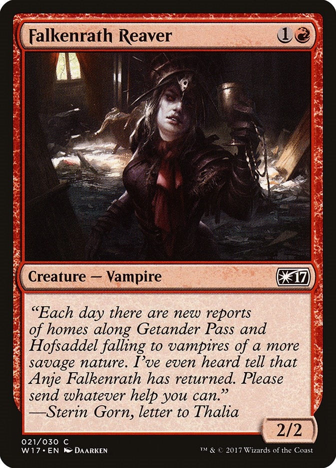 Image for Falkenrath Reaver (Welcome Deck 2017) (21) - Magic: The Gathering