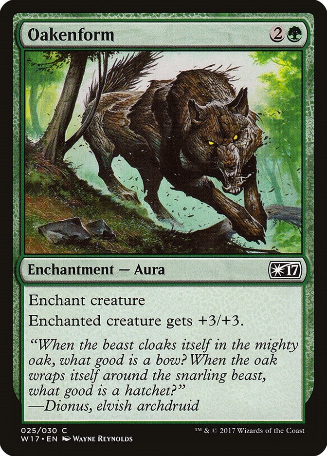 Image for Oakenform (Welcome Deck 2017) (25) - Magic: The Gathering