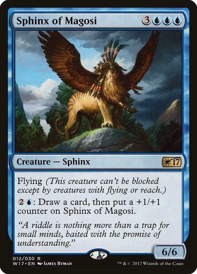 Image for Sphinx of Magosi (Welcome Deck 2017) (12) - Magic: The Gathering