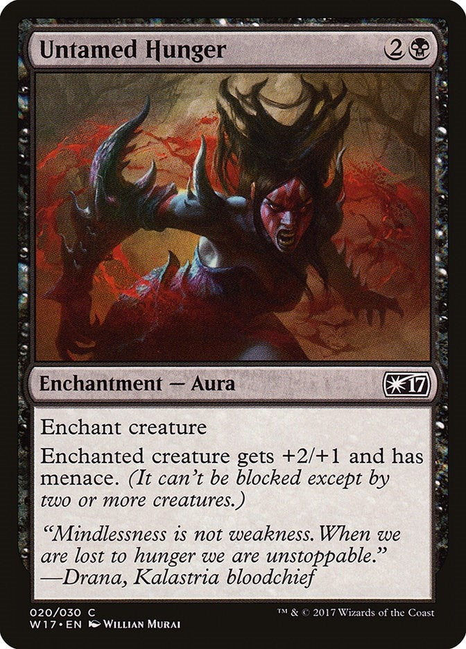 Image for Untamed Hunger (Welcome Deck 2017) (20) - Magic: The Gathering