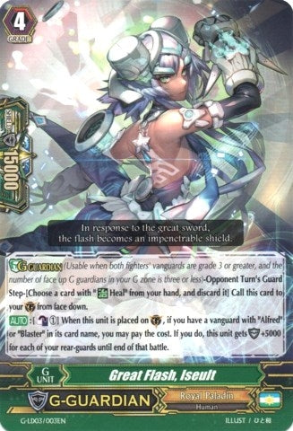 Image for Great Flash, Iseult (G-Legend Deck Vol.3: The Blaster) (G-LD03/003EN) - Cardfight Vanguard