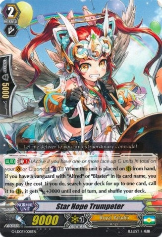 Image for Star Hope Trumpeter (G-Legend Deck Vol.3: The Blaster) (G-LD03/008EN) - Cardfight Vanguard