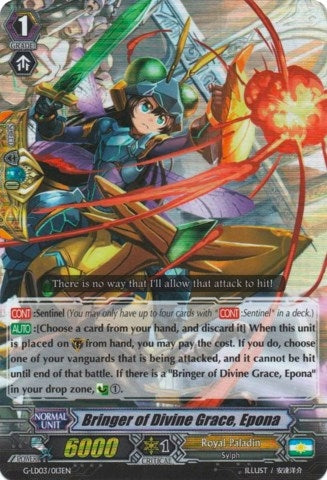 Image for Bringer of Divine Grace, Epona (RRR Foil) (G-Legend Deck Vol.3: The Blaster) (G-LD03/013EN) - Cardfight Vanguard