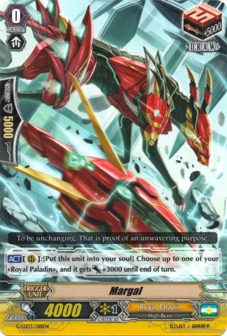 Image for Margal (G-Legend Deck Vol.3: The Blaster) (G-LD03/018EN) - Cardfight Vanguard