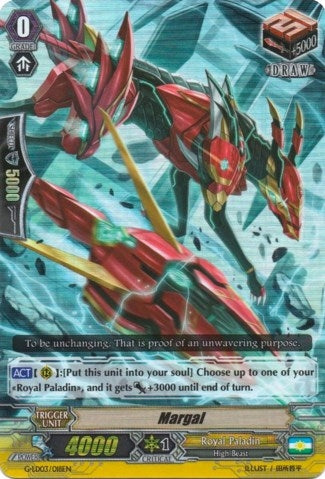 Image for Margal (RRR Foil) (G-Legend Deck Vol.3: The Blaster) (G-LD03/018EN) - Cardfight Vanguard