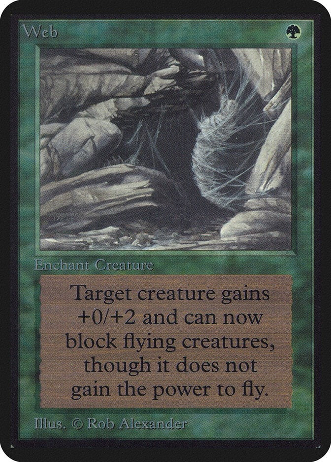 Image for Web (Alpha Edition) - Magic: The Gathering