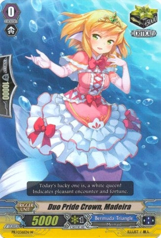 Image for Duo Pride Crown, Madeira (White) (Promo Cards) (PR/0361EN-W) - Cardfight Vanguard