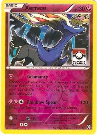Image for Xerneas - 81/114 (Pokemon League) (League & Championship Cards) (081/114) - Pokemon